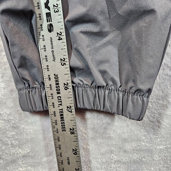 Banana Republic Mens L Gray Jogger Pants Drawstring Athleisure Gorpcore Lounge - Picture 6 of 14